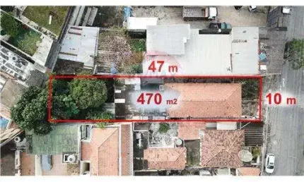 Terreno residencial para venda em Vila Santa Maria, 472m²