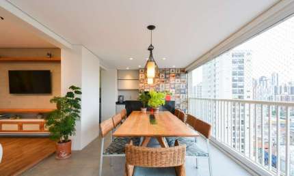 Apartamento tipo para venda em Tatuapé com 3 quartos, sendo 3 suítes, 137m²