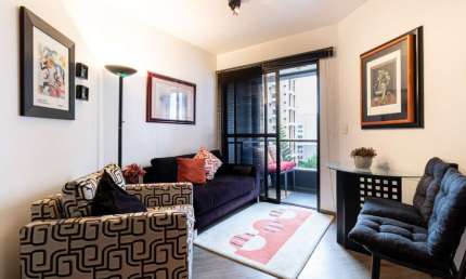 Apartamento tipo para venda com 1 quarto, sendo 1 suíte, 45m²