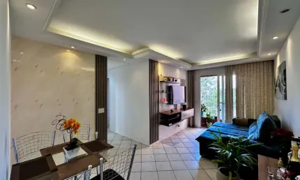 Apartamento tipo para venda em Campo Grande com 3 quartos, 64m²