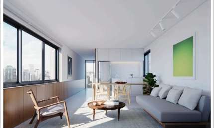 Apartamento tipo para venda em Jardins com 1 quarto, sendo 1 suíte, 50m²