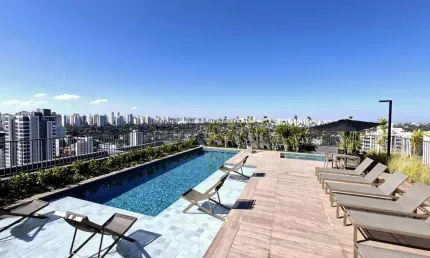 Apartamento tipo para venda em Chácara Santo Antônio (Zona Sul) com 1 quarto, sendo 1 suíte, 47m²