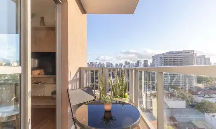 Apartamento tipo para venda em indianópolis com 1 quarto, sendo 1 suíte, 37m²