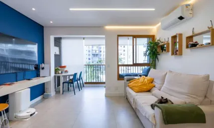 Apartamento tipo para venda em butantã com 1 quarto, sendo 1 suíte, 43m²