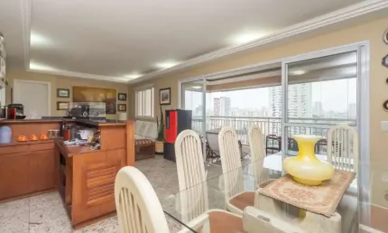 Apartamento tipo para venda em campo belo com 3 quartos, sendo 2 suítes, 123m²