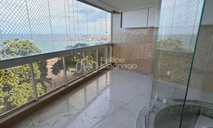 APARTAMENTO DE 4 QUARTOS DE FRENTE PARA A PRAIA DAS CASTANHEIRAS A VENDA EM GUARAPARI