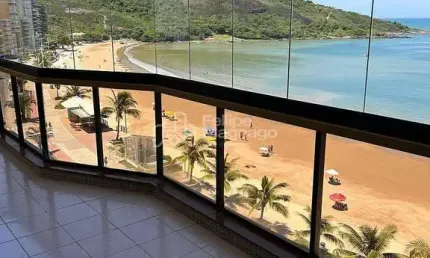 APARTAMENTO DE 4 QUARTOS A VENDA DE FRENTE PARA O MAR DA PRAIA DO MORRO EM GUARAPARI
