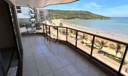 APARTAMENTO DE 4 QUARTOS A VENDA DE FRENTE PARA O MAR DA PRAIA DO MORRO EM GUARAPARI