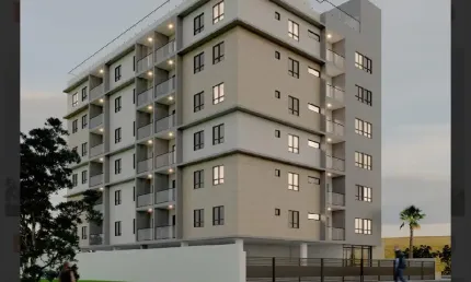 Apartamento em construção com 02 quartos perto do mar oprtunidade