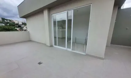 Cobertura 2 quartos com suíte e 2 vagas de garagem no Santa Efigênia