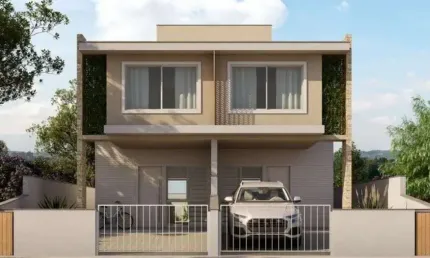 Casa 3 dormitórios sendo 1 suíte à venda, loteamento a 200m da praia - Campeche - Florianópolis/SC