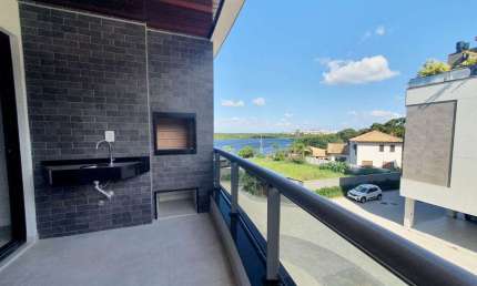Excelente  apartamento com linda vista, 2 dormitórios no Campeche - Florianópolis /SC.