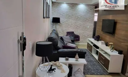Apartamento com 2 dormitórios à venda, 72 m² por R$ 390.000,00 - Planalto - São Bernardo do Campo/SP