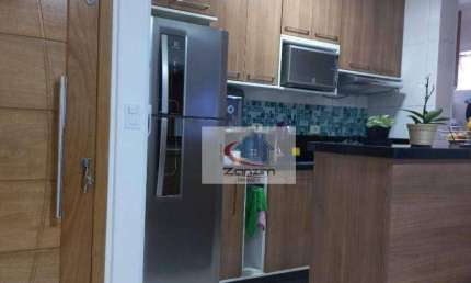 Apartamento com 2 dormitórios para alugar, 57 m² por R$ 2.200,50/mês - Demarchi - São Bernardo do Campo/SP