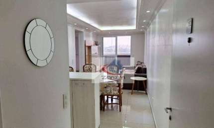 Apartamento com 2 dormitórios para alugar, 52 m² por R$ 2.500,00/mês - Demarchi - São Bernardo do Campo/SP
