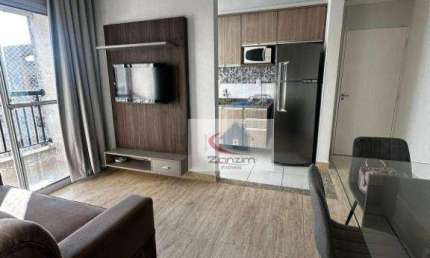 Apartamento com 2 dormitórios para alugar, 56 m² por R$ 3.480,00/mês - Planalto - São Bernardo do Campo/SP