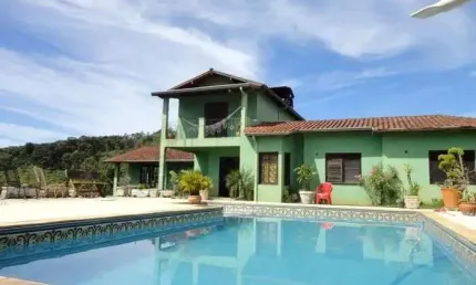 Chácara com 5 dormitórios à venda, 2700 m² por r$ 1.800.000,00 - terra preta - mairiporã/sp