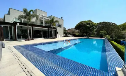 Chácara com 5 dormitórios (5 suítes)  à venda, 2450 m² por r$ sob consulta- condomínio jardim das palmeiras - bragança paulista/sp