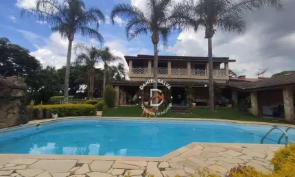 (SP) Chácara com 5 dormitórios à venda, 2000 m² por R$ 1.850.000 - Condominio Vila Dom Pedro - Atibaia/SP