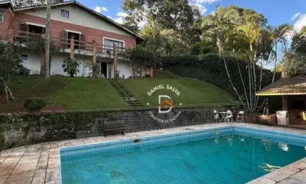 Chácara com 4 dormitórios (3 suítes) à venda, 2910 m² por r$ 959.000 - jardim centenário - atibaia/sp