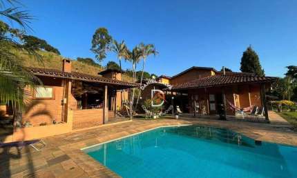 Chácara com 6 dormitórios (4 Suítes) à venda, 7700 m² por R$ 1.500.000 - Oratório - Socorro/SP
