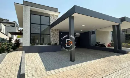 Casa com 3 dormitórios (1 Suíte) à venda, 192 m² por R$ 1.250.000 - Condomínio Terras de Atibaia I - Atibaia/SP