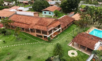Chácara com 6 dormitórios (01 suíte) à venda, 3000 m² por R$ 1.590.000 - Jardim Estância Brasil - Atibaia/SP