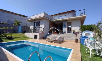 Casa com 3 dormitórios à venda, 162 m² por R$ 1.150.000,00 - Condomínio Residenzialle Toscana - Bom Jesus dos Perdões/SP