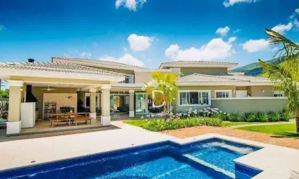 Casa com 5 dormitórios (5 Suítes) à venda, 486 m² por R$ 4.500.000 - Condominio Flamboyant B - Atibaia/SP