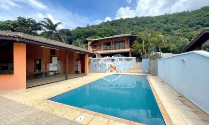 Chácara com 4 dormitórios (04 suítes) à venda, 1680 m² por R$ 1.700.000 - Condomínio Greenfield - Atibaia/SP