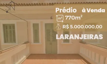 Prédio comercial à venda, 770 m² por r$ 5.000.000 - laranjeiras - rio de janeiro/rj