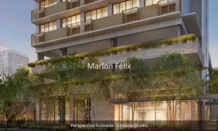 Studio pronto e novo com 27 metros quadrados em moema são paulo sp