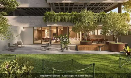 Apartamento à venda novo com 80 metros quadrados 2 suítes varanda goumert e 1 vaga em Moema São Paulo SP