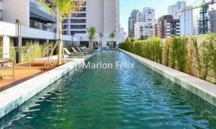 Apartamento à venda novo alto padrão com 125 m² hall privativo 3 suítes 2 vagas no Campo Belo