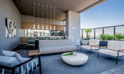 Apartamento pronto e novo em Pinheiros com 142 metros 3 suítes e varanda com churrasqueira 2 vagas