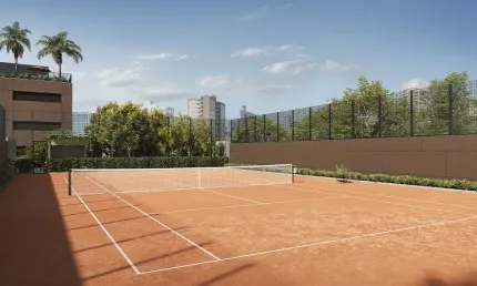 Apartamento à venda de 202 metros no brooklin sp altíssimo padrão com quadra de tênis e raia coberta