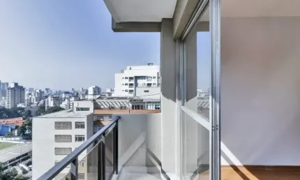 Apartamento com 1 dormitório varanda 1 vaga e lazer próx Mackenzie