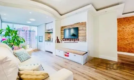Apartamento de 3 dormitórios e 2 vagas no Chácara das Pedras