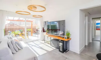 Apartamento garden semi-mobiliado e decorado no bairro Jardim Lindóia