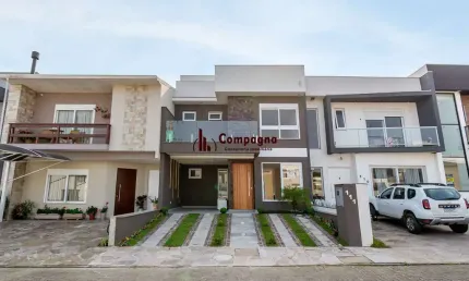 Casa em condomínio fechado com 3 quartos à venda na Rua Monsenhor Augusto Dalvit, 75, Aberta dos Morros, Porto Alegre