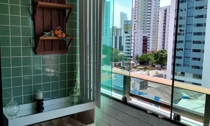 Apartamento com 3 quartos à venda na Rua Real da Torre, 100, Madalena, Recife