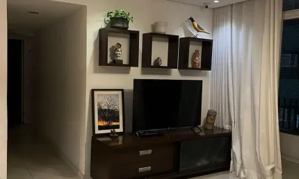 Lindo apartamento com 3 quartos, 100m², nascente na torre com 100m²