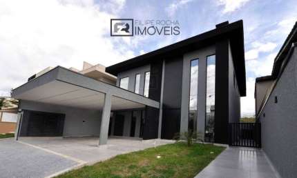 Casa Moderna Alto Padrão 4 Quartos no Parque das Rosas Chácara Roselândia, Cotia/SP