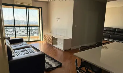 Apartamento mobiliado no bairro de alphaville com 3 quartos e 2 a 3 vagas de garagem