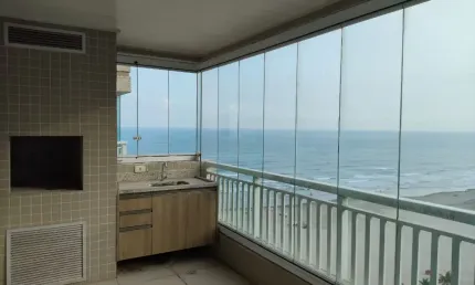 Pacote r$5.500,00 - alto padrão - 2 vagas privativas - frente mar