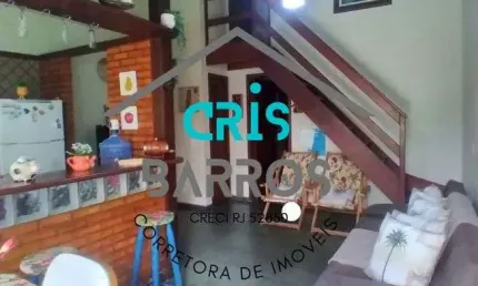 Casa duplex de condomínio para venda com 2 suítes em Peró - Cabo Frio - RJ
