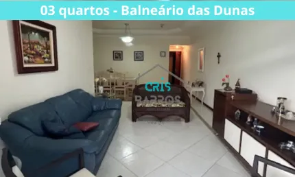 Apartamento de 03 quartos à venda em cabo Frio - RJ
