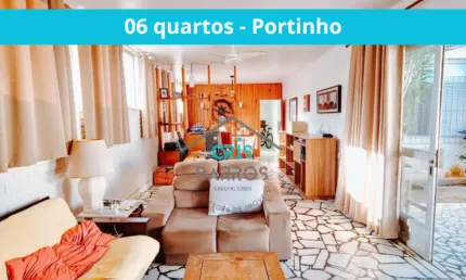 Casa à venda, ampla com 03 quartos mais edícula no Portinho em Cabo Frio - RJ