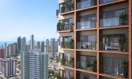 Concept- Flat urbano com assinatura Moura Dubeux- Parcelas de 890,00