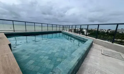 Flat no Bessa FRENTE MAR- com vista definitiva- Oportunidade